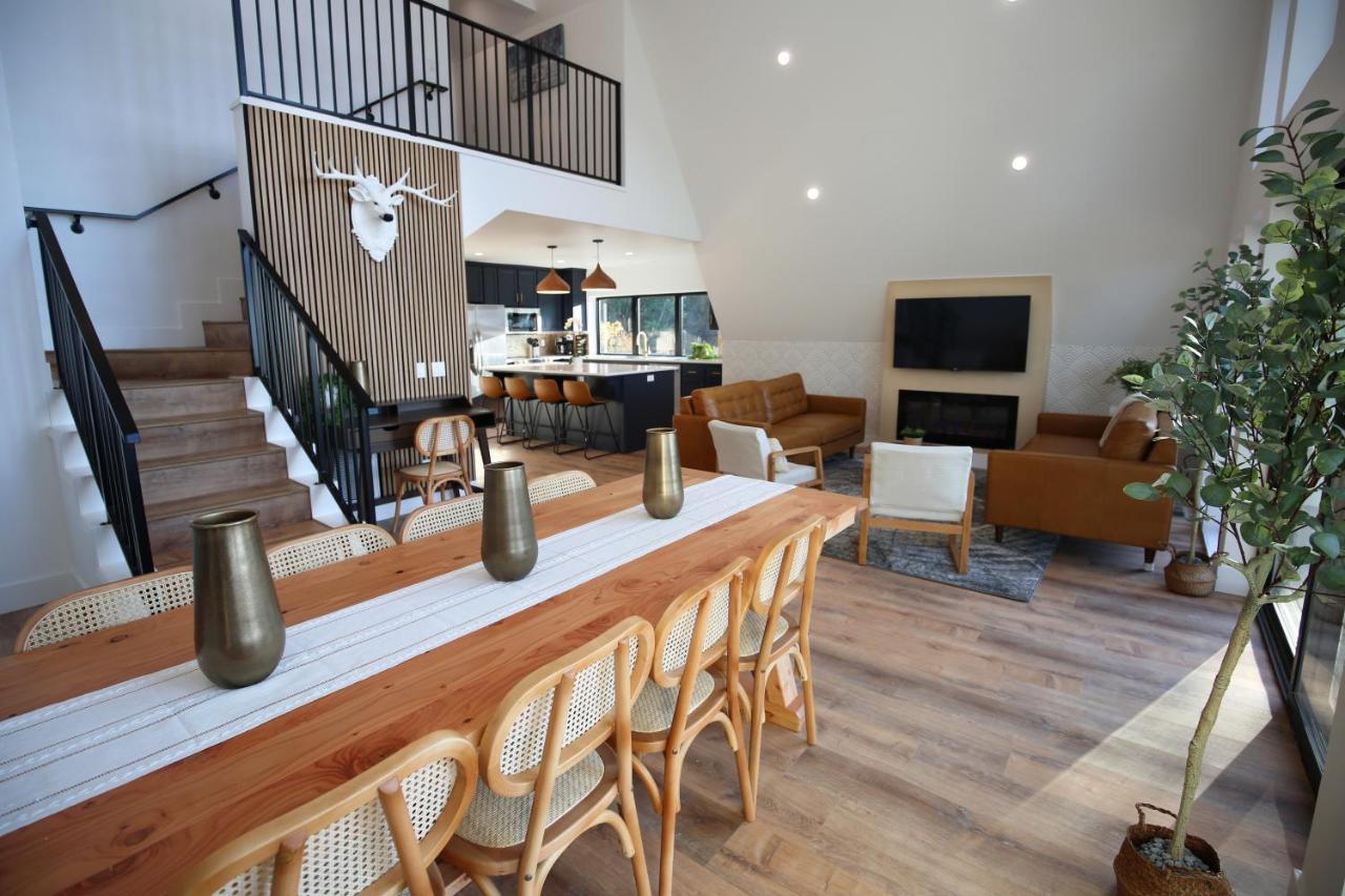 High End A-Frame - Hot Tub - Awesome Views - Yosemite - Electric Vehicle Friendly - Sleeps 10 Villa Oakhurst Buitenkant foto