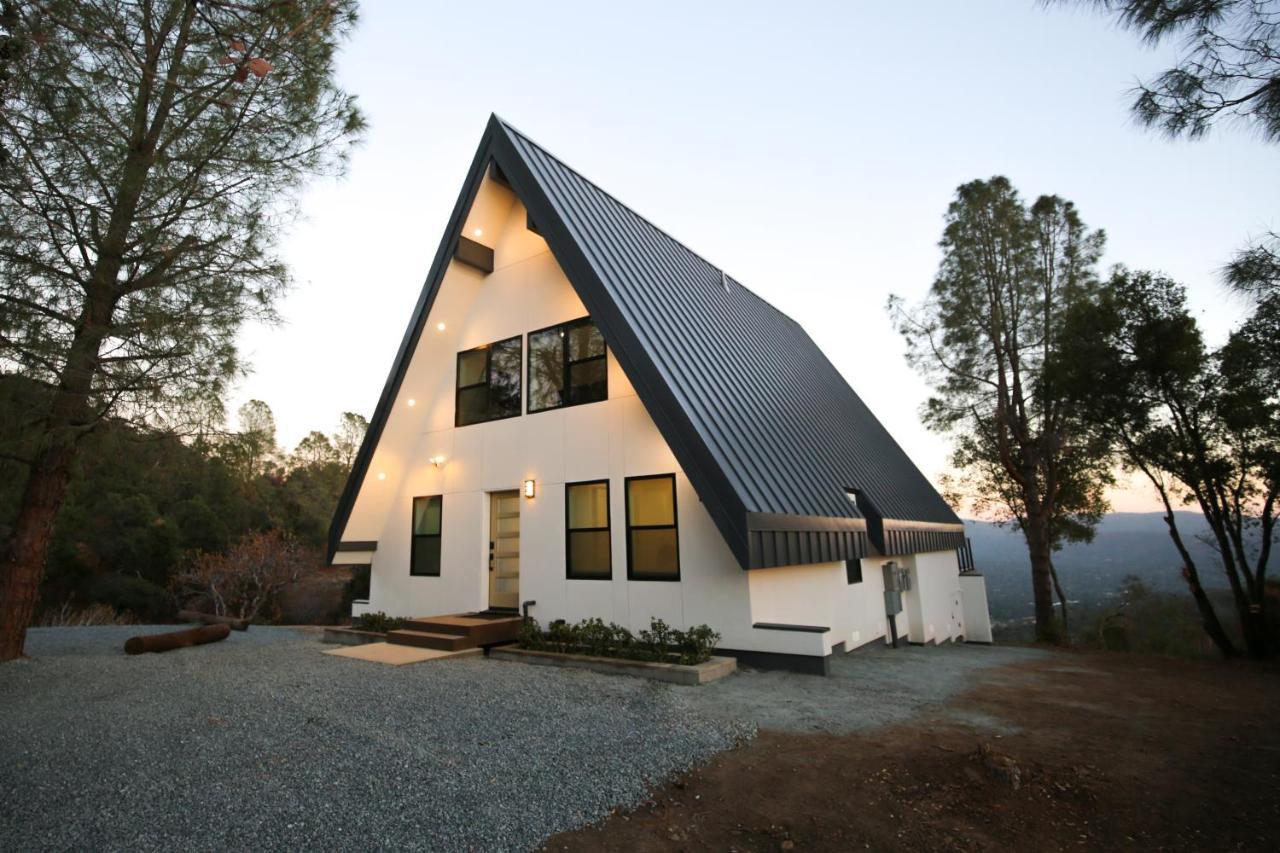 High End A-Frame - Hot Tub - Awesome Views - Yosemite - Electric Vehicle Friendly - Sleeps 10 Villa Oakhurst Buitenkant foto