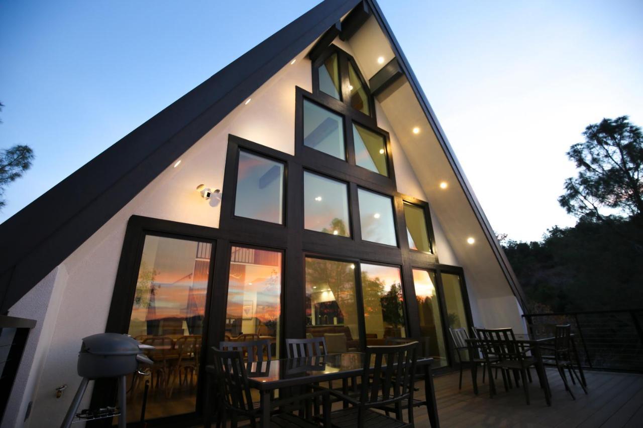 High End A-Frame - Hot Tub - Awesome Views - Yosemite - Electric Vehicle Friendly - Sleeps 10 Villa Oakhurst Buitenkant foto