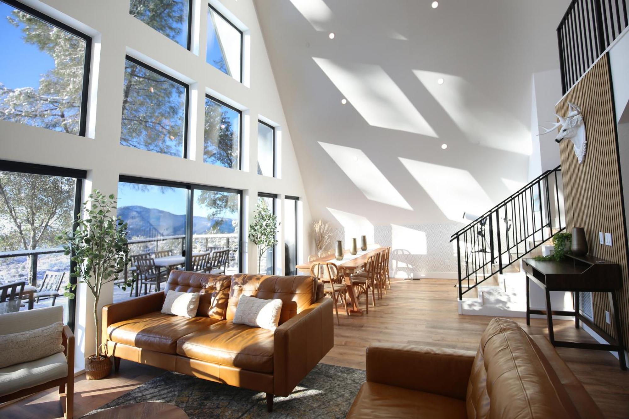 High End A-Frame - Hot Tub - Awesome Views - Yosemite - Electric Vehicle Friendly - Sleeps 10 Villa Oakhurst Buitenkant foto